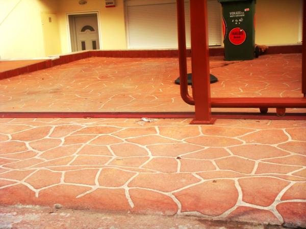Stencil Concrete Spray