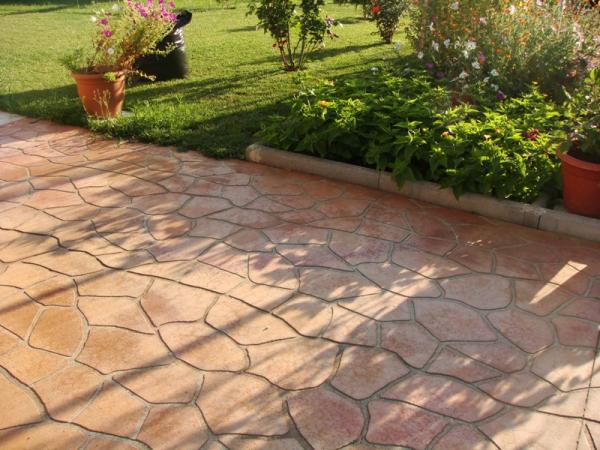 Stencil Concrete Spray