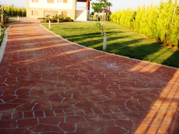 Stencil Concrete Spray