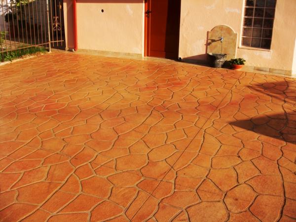 Stencil Concrete Spray