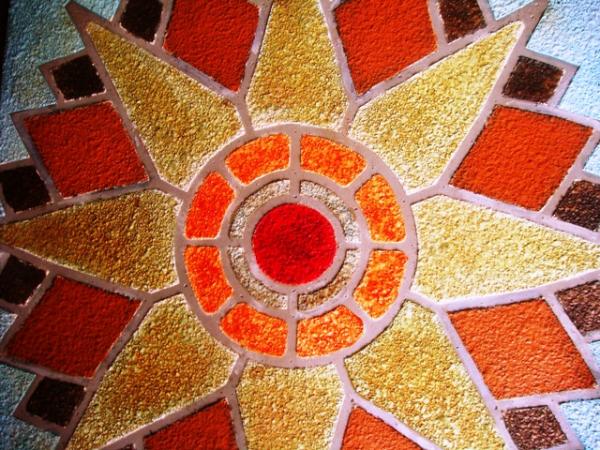Stencil Concrete Spray