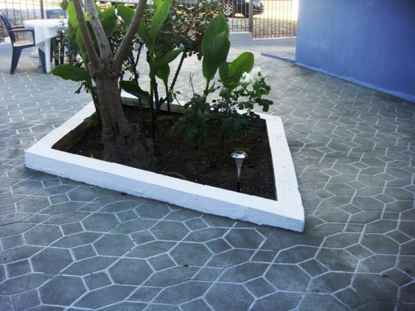 Stencil Concrete Spray