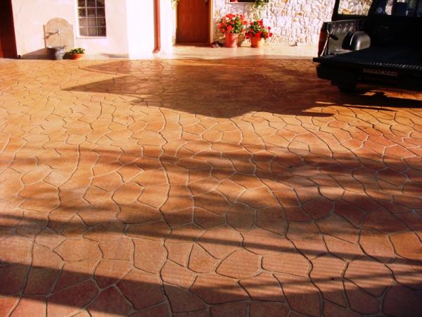 Stencil Concrete Spray