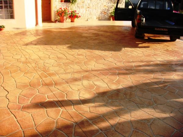 Stencil Concrete Spray