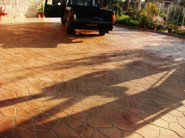 Stencil Concrete Spray