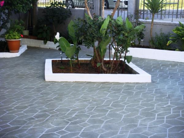Stencil Concrete Spray