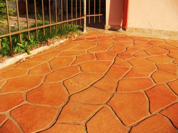 Stencil Concrete Spray