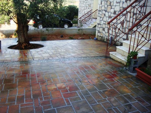 Stencil Concrete Spray