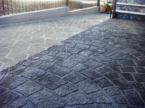 Stencil Concrete Spray