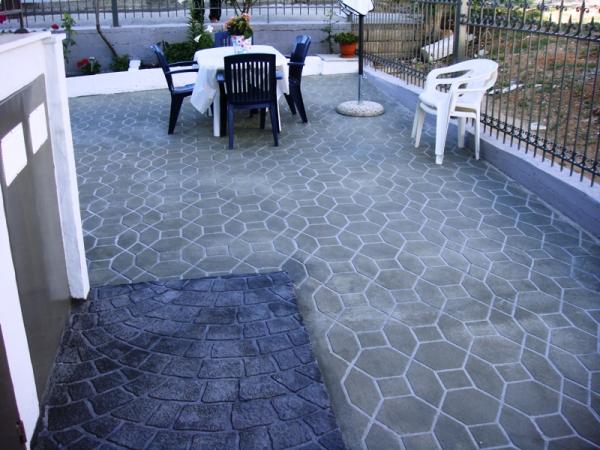 Stencil Concrete Spray
