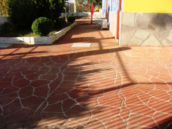 Stencil Concrete Spray