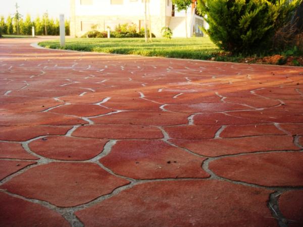 Stencil Concrete Spray