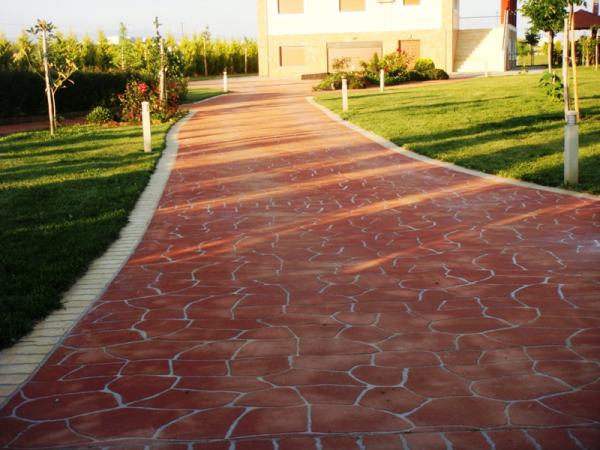 Stencil Concrete Spray