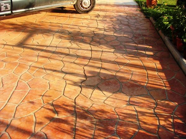 Stencil Concrete Spray
