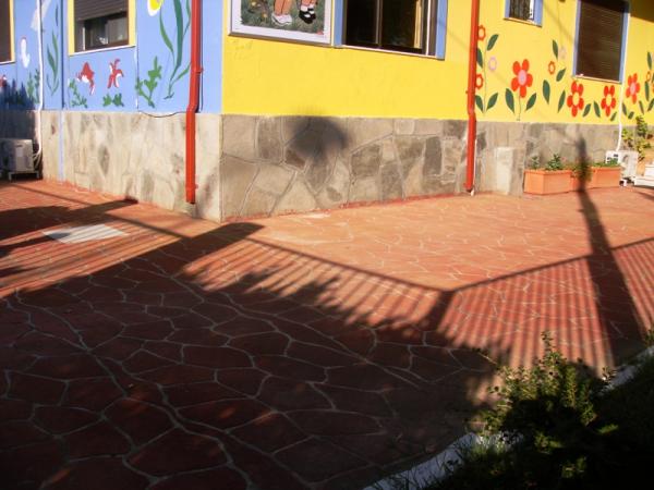 Stencil Concrete Spray