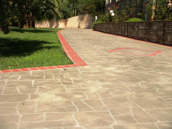 Stencil Concrete Spray
