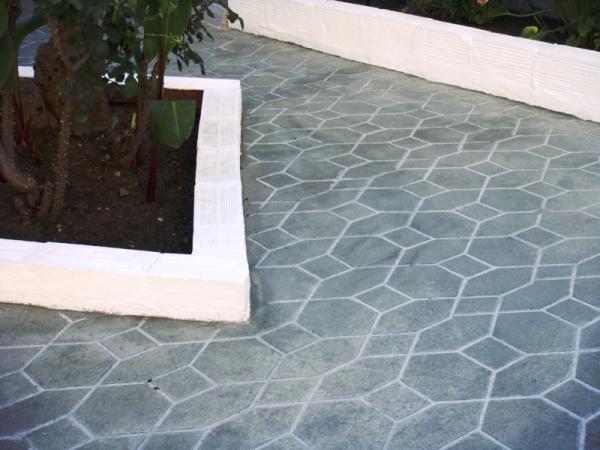 Stencil Concrete Spray