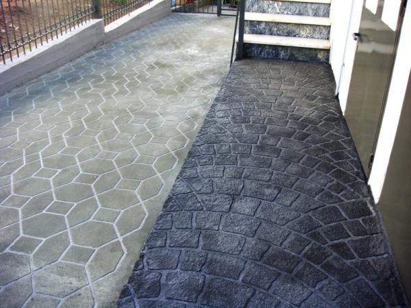 Stencil Concrete Spray