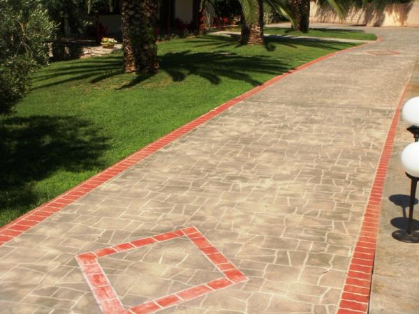 Stencil Concrete Spray
